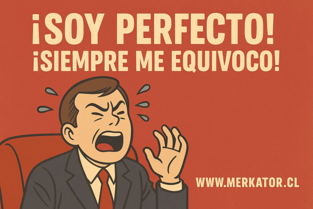 Soy perfecto siempre que me equivoco